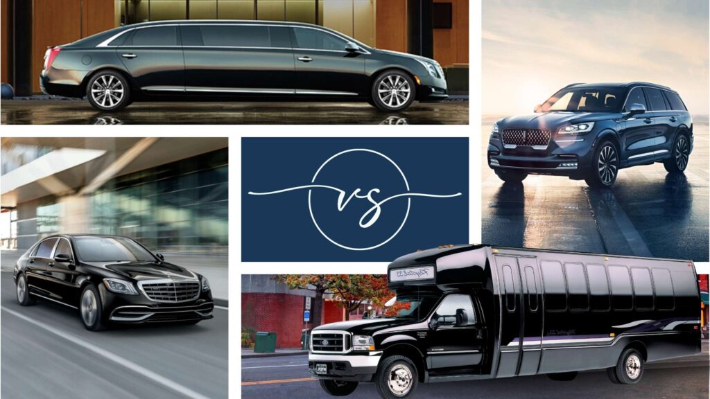 How do luxury limo car services differ from regular car services?